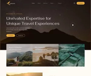 Latravel - Travel and Tour Agency Elementor Template Kit