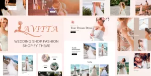Lavitta - Wedding Shop Fashion Responsive Shopify Theme