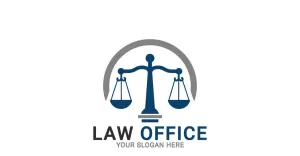 Law Firm Logo, Justice Logo, Law Offices Logo Template