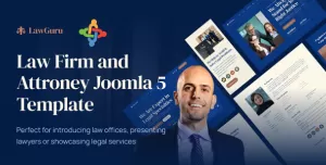 LawGuru - Joomla 5 Law Firm and Attorney Template  Lawyer