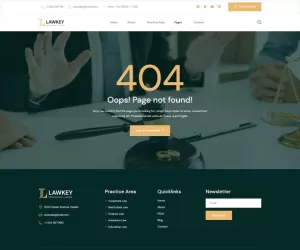 Lawkey - Law Firm & Attorney Elementor Template Kit
