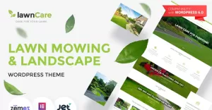 Lawn Care - Lawn Mowing & Landscape WordPress Theme