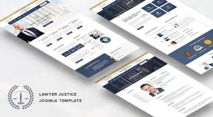Lawyer - Justice - Law Firm Joomla Template