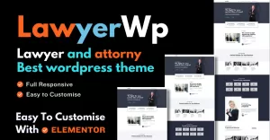 Lawyerwp - lawyer And Attorney Portfolio WordPressTheme
