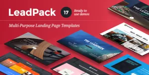 LeadPack  Multi-Purpose HTML Landing Pages