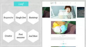 Leaf - Creative Blog Wordpress Theme