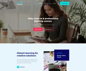 Learnex - Distance Education & Learning Courses Elementor Template Kit