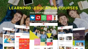 LearnPro - Education & Business WordPress Theme - Themes ...