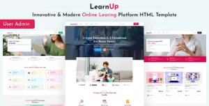LearnUp - Education HTML Template