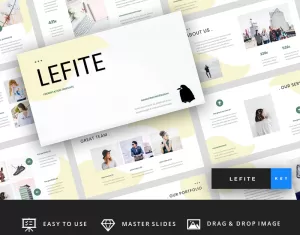 Lefite - Magazine & Creative Presentation - Keynote template