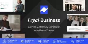 Legal Business - Attorney & Lawyer WordPress Theme