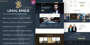 Legal Eagle  Law Firm and Business WordPress Theme