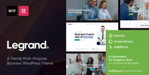 LeGrand  A Modern Multi-Purpose Business WordPress Theme