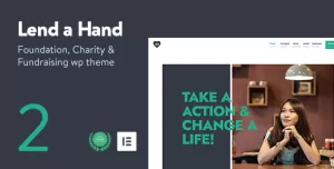 Lend a Hand - Foundation & Charity WordPress Theme