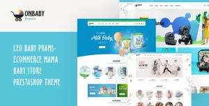 Leo Baby Prams - Ecommerce Mama Baby Store PrestaShop Theme