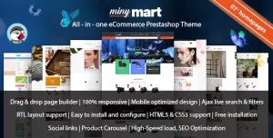 Leo Minymart - All-in-one eCommerce Prestashop Theme