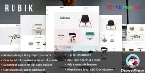 Leo Rubik - Interior Furniture E-Commerce Prestashop Theme