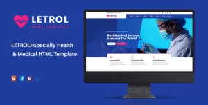 Letrol - Health & Medical HTML Template