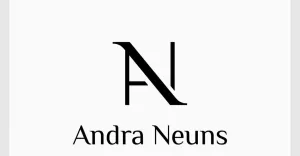 Letter AN NA Minimalist Elegant Logo - TemplateMonster
