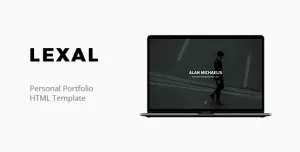 Lexal- Personal Portfolio Template