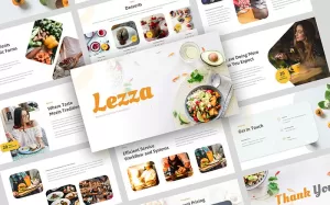 Lezza - Restaurant & Cafe Keynote Template