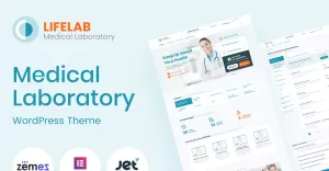LifeLab - Medical Laboratory WordPress Theme