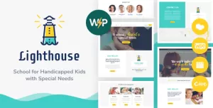 Lighthouse  School for Kids with Disabilities & Special Needs WordPress Theme