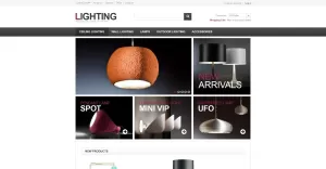 Lighting for Home and Office VirtueMart Template