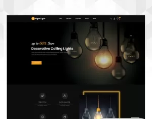 Lighting Store OpenCart Template