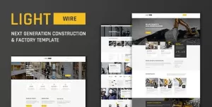 Lightwire - Construction And Industry Drupal Theme
