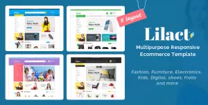 Lilac - Responsive Ecommerce Template
