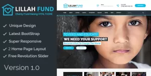 Lillah Fund  Charity and help HTML5 template