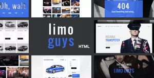 Limoguys - Creative HTML Template for Car Rental and Limo Service