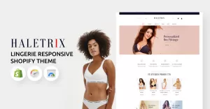Lingerie Responsive eCommerce Shopify Theme - TemplateMonster