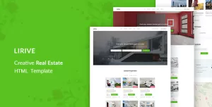 Lirive - Real Estate HTML Template