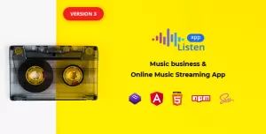 Listen - Angular Music Streaming App