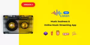 Listen - Online Music Streaming App