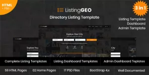 ListingGEO - Directory Listing Template