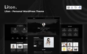 Liton -  Personal & CV Responsive WordPress Theme
