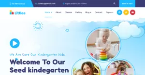 Littles - Kindergarten and Preschool Joomla 4 Template