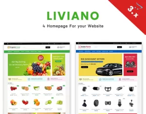 Liviano - Ecommerce Multipurpose OpenCart Template