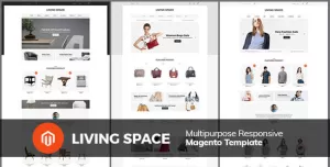 Living Space - Furniture Interior Wooden Magento 2.4 Theme