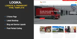 Logica - Logistic, Warehouse & Transport HTML
