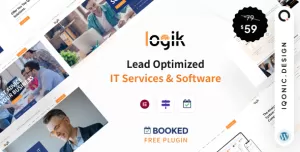 Logik  Premium IT Solutions and Technology WordPress Theme