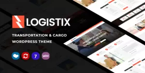 Logistix  Responsive Transportation WordPress Theme