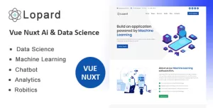 Lopard - Vue Nuxt Data Science & AI Template