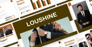 Loushine – Aesthetic Fashion Brand Template - TemplateMonster