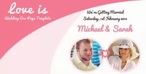 Love is - Wedding HTML Template