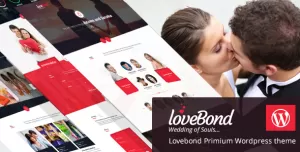 LoveBond - Wedding and Wedding Planner WordPress Theme - Responsive and Elegant