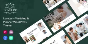 Lovelee – Wedding & Planner WordPress Theme + RTL